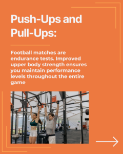 Unipro - push ups and pull ups. Measuring Success on the Football Pitch