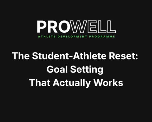 The Student-Athlete Reset: Goal Setting That Actually Works